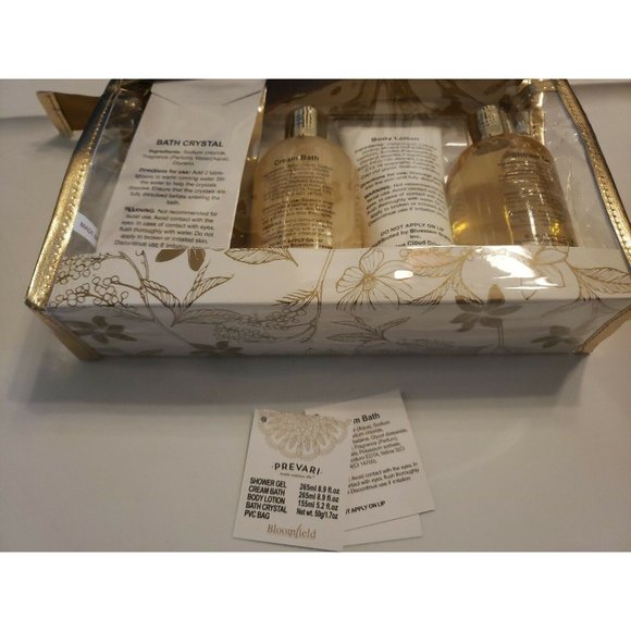 Prevari 5pc Vanilla Scent Bath Gift Set - Picture 3 of 3